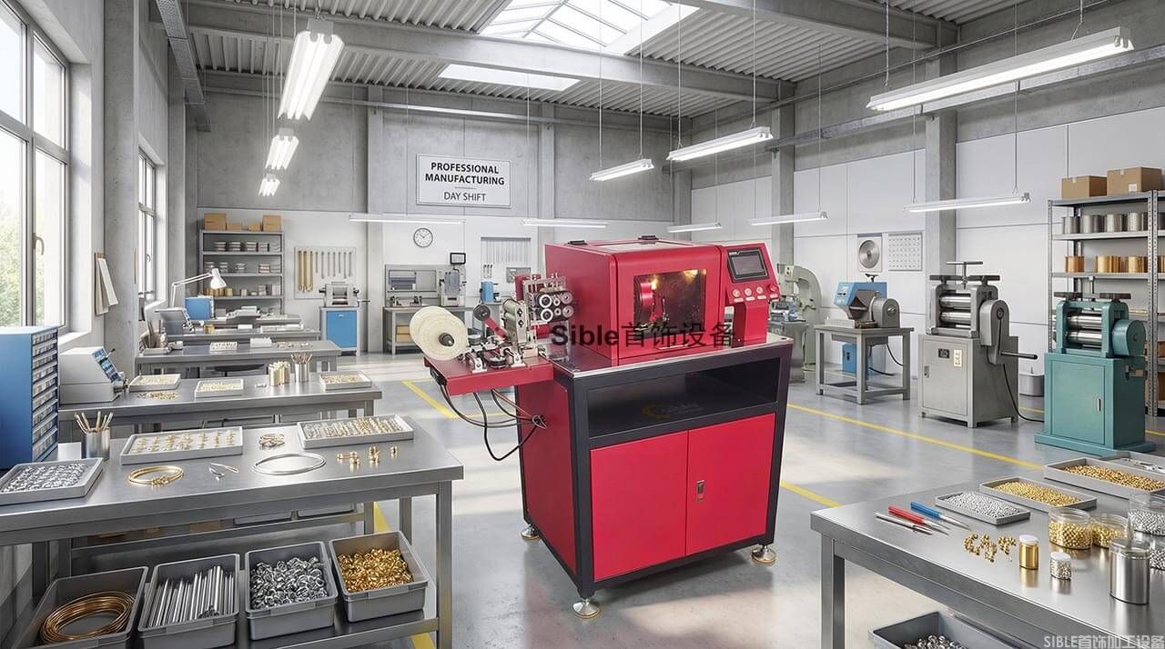 Sible 自动车线机究竟好不好?我们用工厂的真实场景和加工数据说话(图1) 珠宝车间.jpg